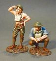 The Royal Garrison Artillery, Two Crew Resting #2