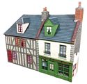 French Half Timbered House and Storefront