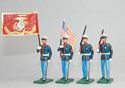 U. S. Marines Color - 4 Piece Set