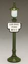 Street Sign Lamppost "Lan Kwai Fong"