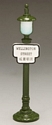 Street Sign Lamppost "Wellington Street"