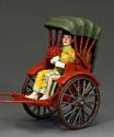 Chinese Lady Rickshaw Passenger - Gloss