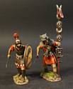 Centurion & Signifer, Yellow Shield, Roman Army of the Mid-Republic