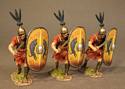 Three Hastati with Yellow Shields, The Roman Army of the Mid-Republic