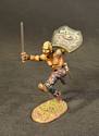 Charging Iceni Warrior with Blue Shield