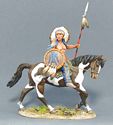 Sioux Warrior on Horse
