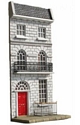 Georgian Terraced House Façade - Stone
