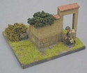 Garden Wall with Door