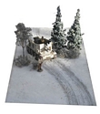 Snow Mat with Curved Tank Tracks