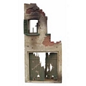 French Ruined House Facade Section