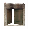Garage Spacer Facade for French Ruined House