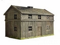 American Log Fort Bunkhouse