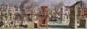 Ruined Town #1 - 10" x 30" Backdrop