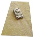 Short Grass Mat with Tank Tracks