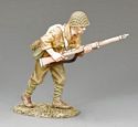 Advancing Japanese Soldier