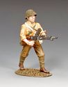Advancing Machine Gunner