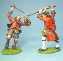 Officer and Wounded Highlander