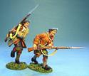 Lowland Infantry Attacking with Musket