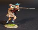Highlander Charging with Musket, Jacobite Army