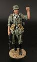 Groß deutschland Raising Hand with a MP40