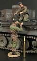 Waffen SS Tank Crew Harnding Shell