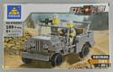Grey US Army Jeep with Figures