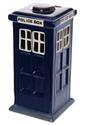 Ceramic London Police Box Coin Bank