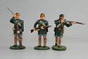 Butler's Rangers - Standing At Ready, Standing Firing & Reloading