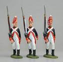 Three NY Grenadiers Marching