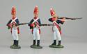 Three NY Grenadiers - Advancing, Firing and Loading