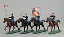 American Civil War Mounted Soldiers