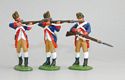 1st Delaware Blues - Standing Firing, Walking Firing & Loading Rifle