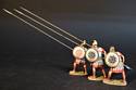 Three Phalangites with White Shields, Macedonian Phalanx