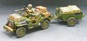 Airborne Jeep & Trailer