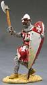 Attacking Knight with Axe & Shield