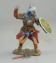 Saracen Attacking with Axe