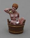 "Lucy" Red Haired Beauty in a Tub