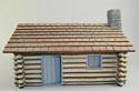 Log Cabin with Fireplace