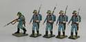 WWI German Soldiers Advancing