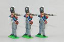 3rd US Infantry - Three Privates Standing Firing