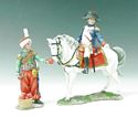 Mounted Napoleon and Mameluke Servant