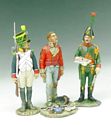 Captured British Officer, Voltiguer Guard & French Officer "The Prisoner Vignette"