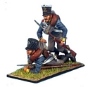 Prussian 11th Line Infantry Musketeers Falling Vignette