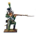 Westphalian Guard Chasseur Kneeling Firing