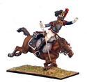 French 5th Cuirassier Trooper Thrown from Horse