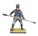 Prussian Artillery Private with Rammer/Sponge - 2nd Brandenburg