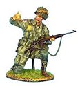 US 101st Airborne Sergeant with M1A1 Carbine
