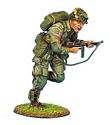 US 101st Airborne Corporal Running with Thompson SMG
