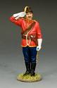 Canadian Mountie Saluting