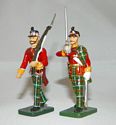 British Highland Light Infantry, Officer and NCO
